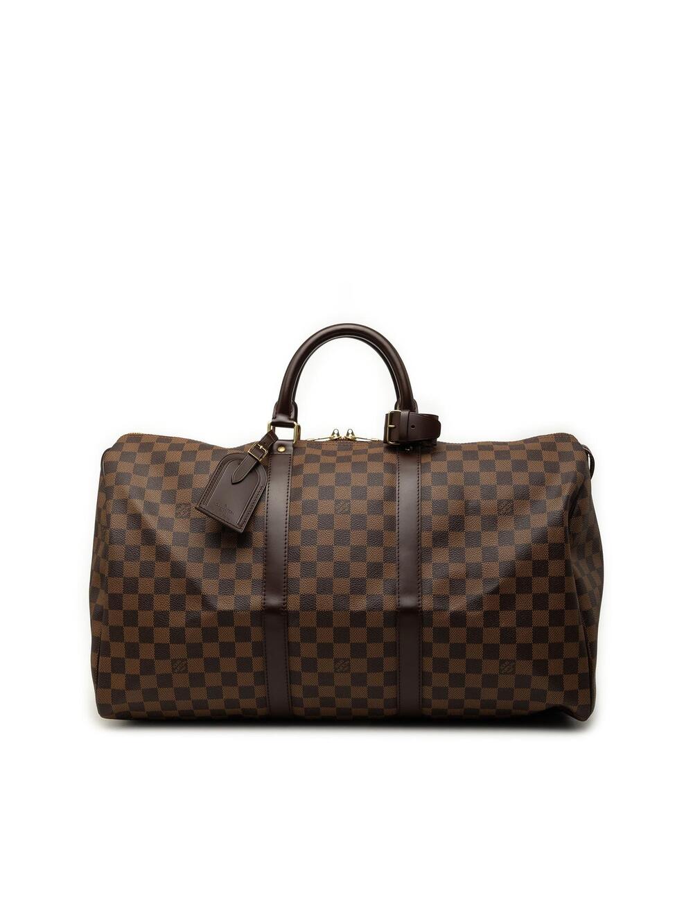 Louis Vuitton Damier Ebene Keepall 50 #356451L13B